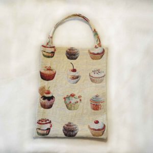 Boodschappentas Cupcakes 42x33cm