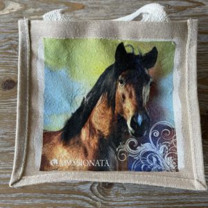 Cadeautasje paard 22X20X13 cm